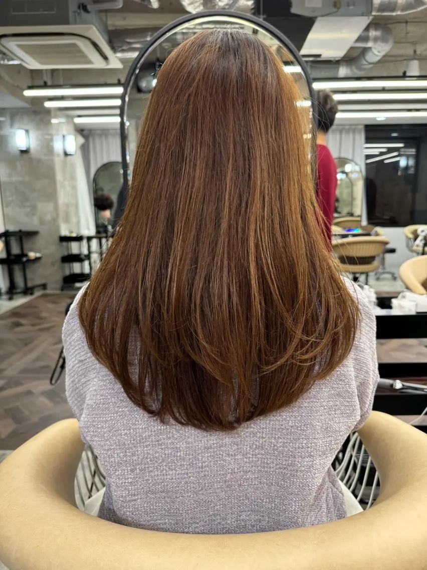ロング ロングレイヤー レイヤーカット ロング レイヤー職人 横浜/似合わせ/秋山のヘアスタイル