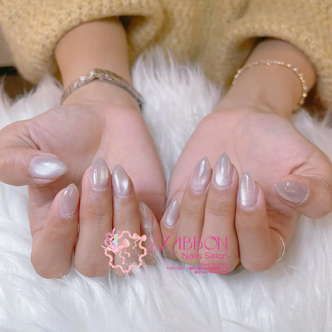 ネイル チークネイル フットネイル フレンチネイル グラデーション 韓国ネイル Ribbonnail salonのネイルデザイン