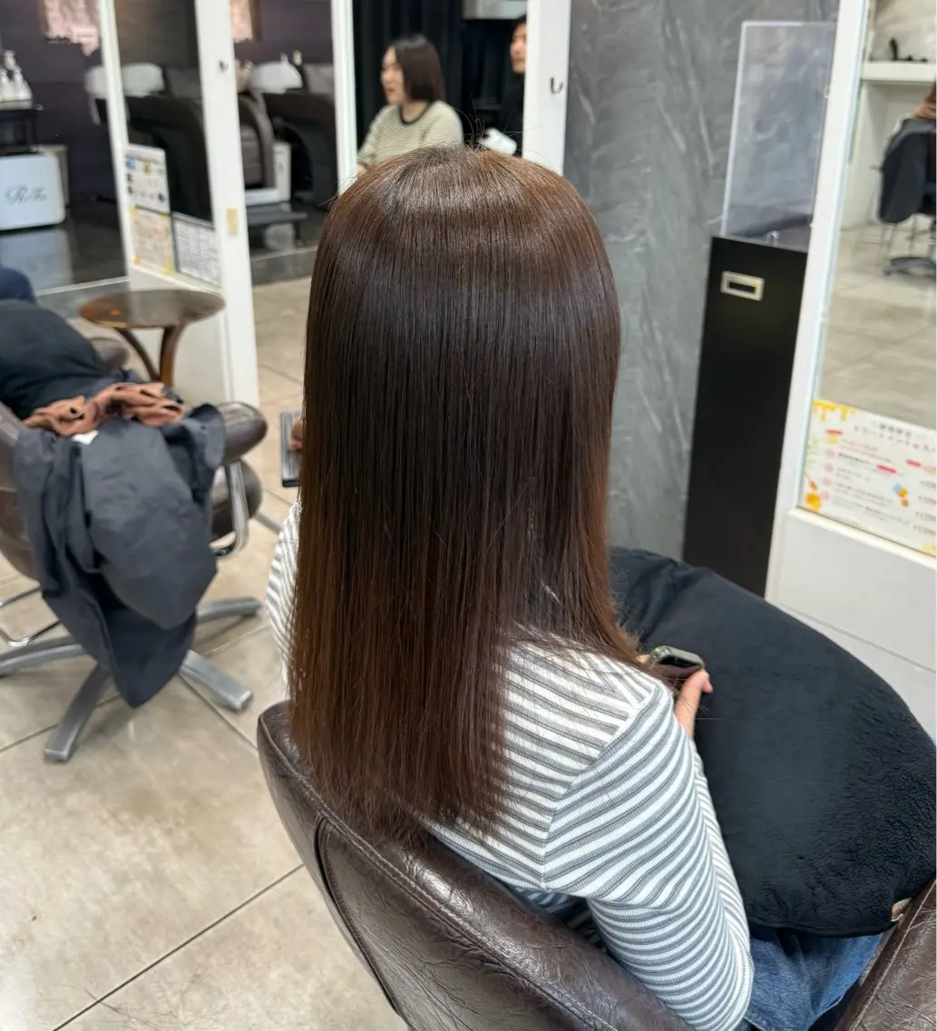 カラー ハイライトカラー カット ヘアカラー レイヤー/透明感 カラー✨️慶田玲和のヘアスタイル