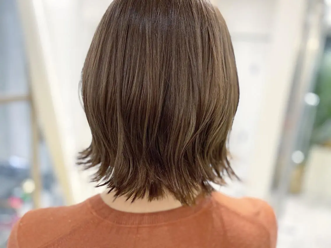 ショート カラー 髪質改善カラー、美髪 トリートメント専門のヘアスタイル