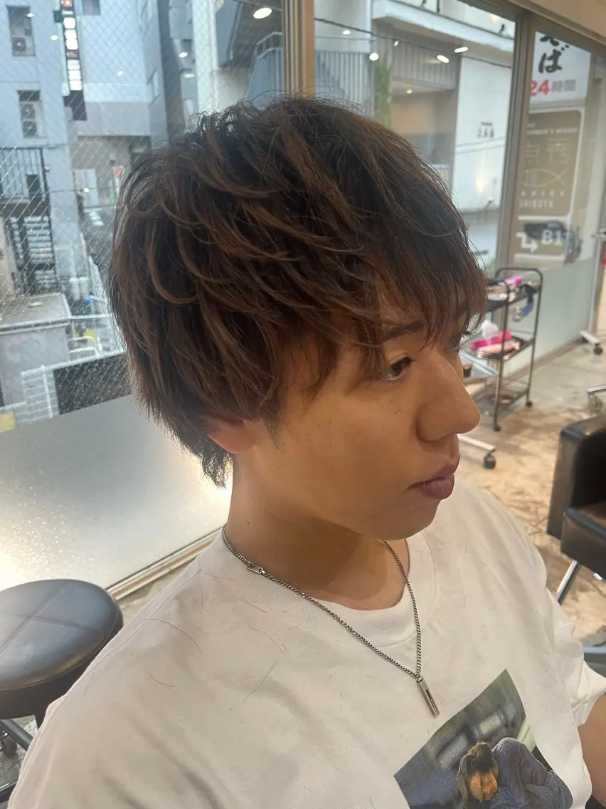 メンズ カット ヘアセット WELLY TO KYOメンズカットのヘアスタイル