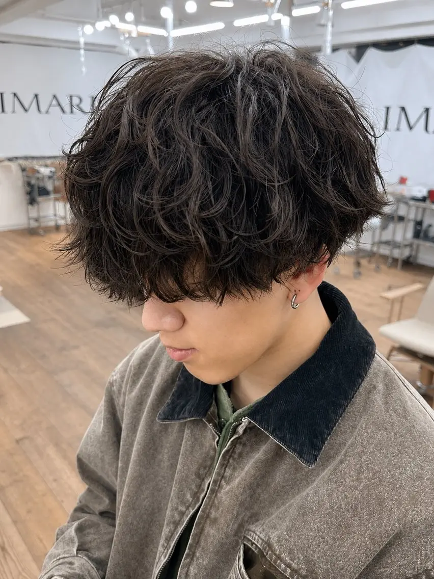 ショート パーマ メンズ メンズ美容師/ HIROTOのヘアスタイル