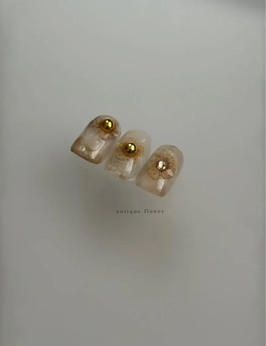 ネイル フラワーネイル ハンドネイル lacier nailのネイルデザイン