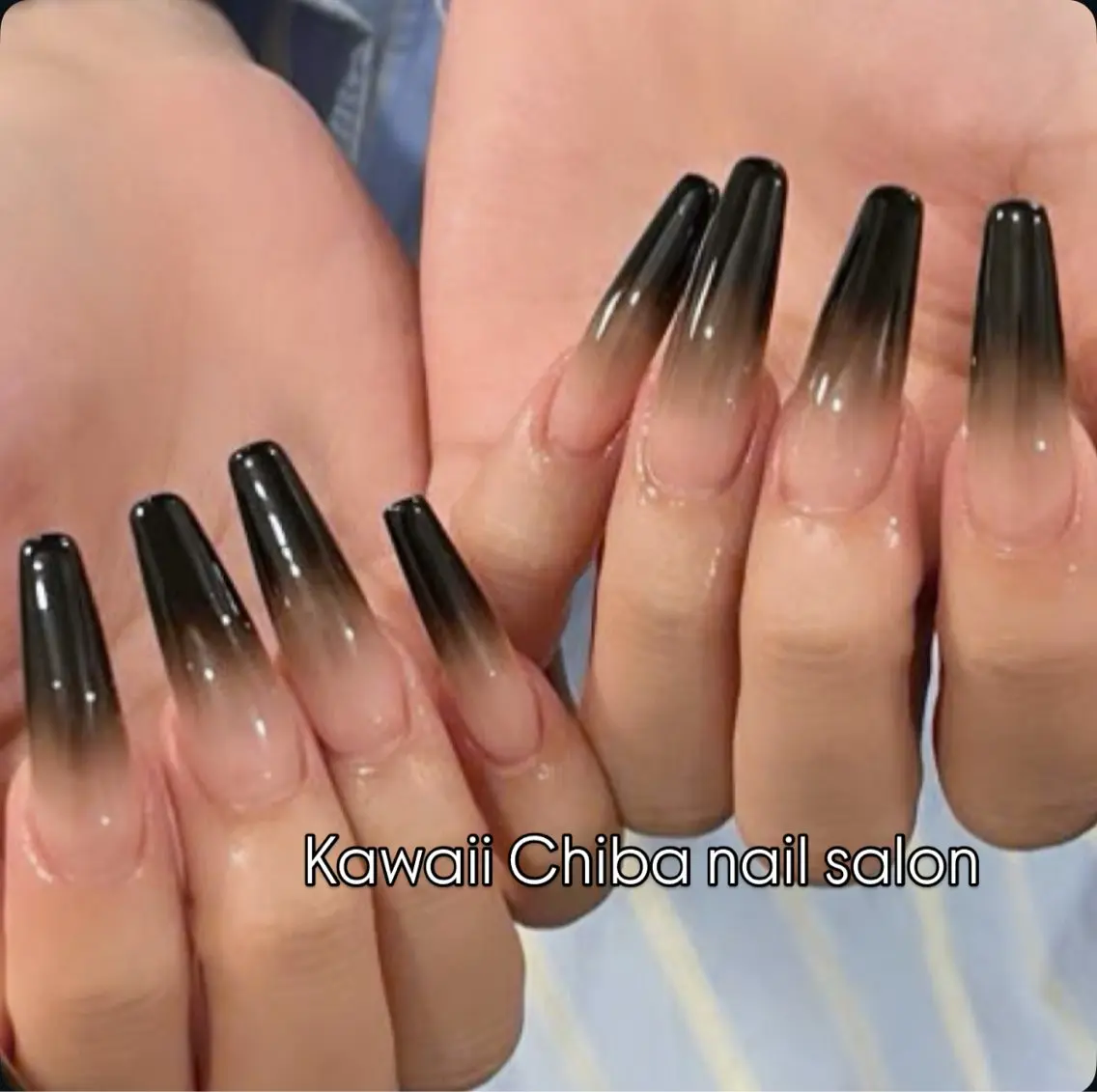 ネイル 長さ出し フレンチネイル ジェルネイル ガーリー 韓国ネイル Kawaii Chiba nailのネイルデザイン