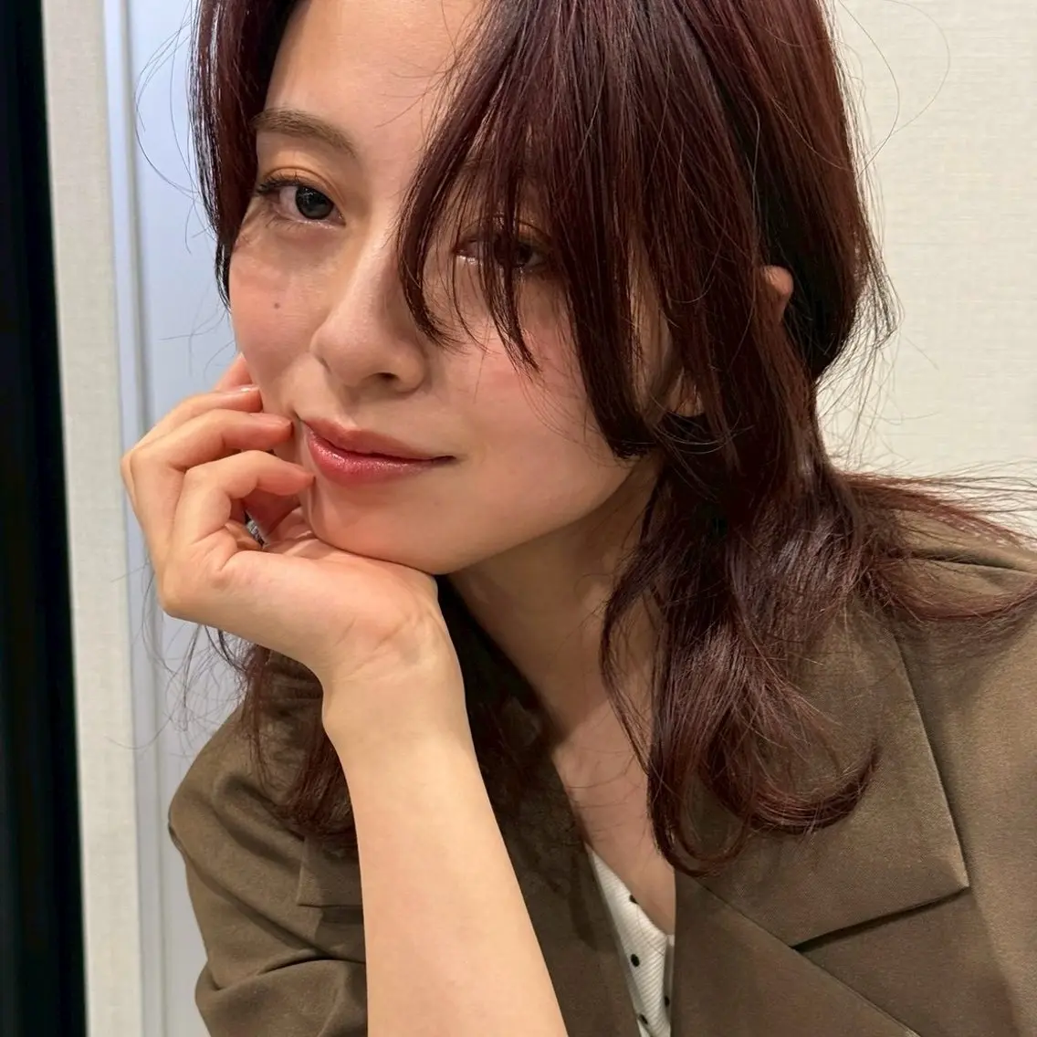 ミディアム カラー カラーモデル募集 🫧彩花🦋のヘアスタイル