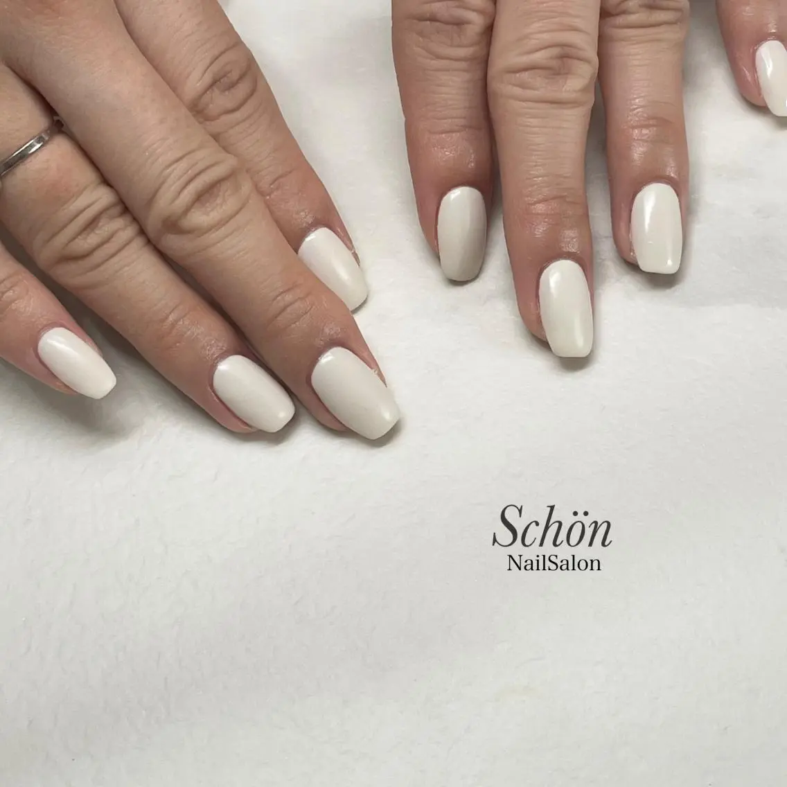 ネイル マットネイル ハンドネイル Schön NailSalonのネイルデザイン