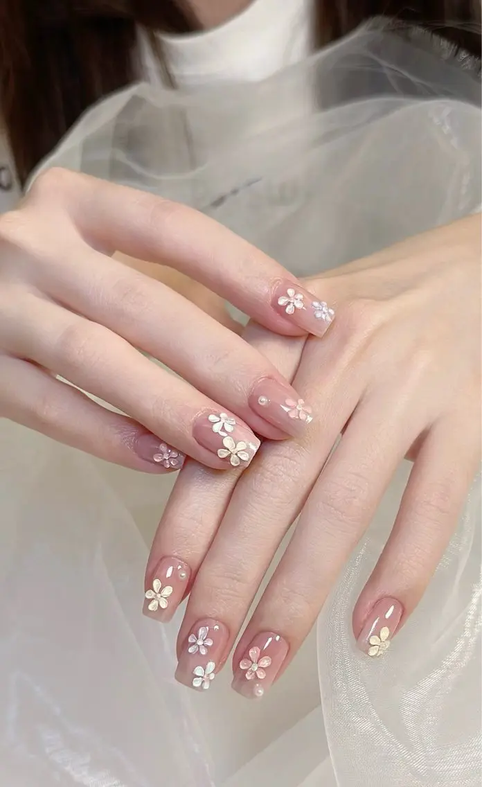 ネイル 持ち込み 夏ネイル BabyYouMi nailのネイルデザイン