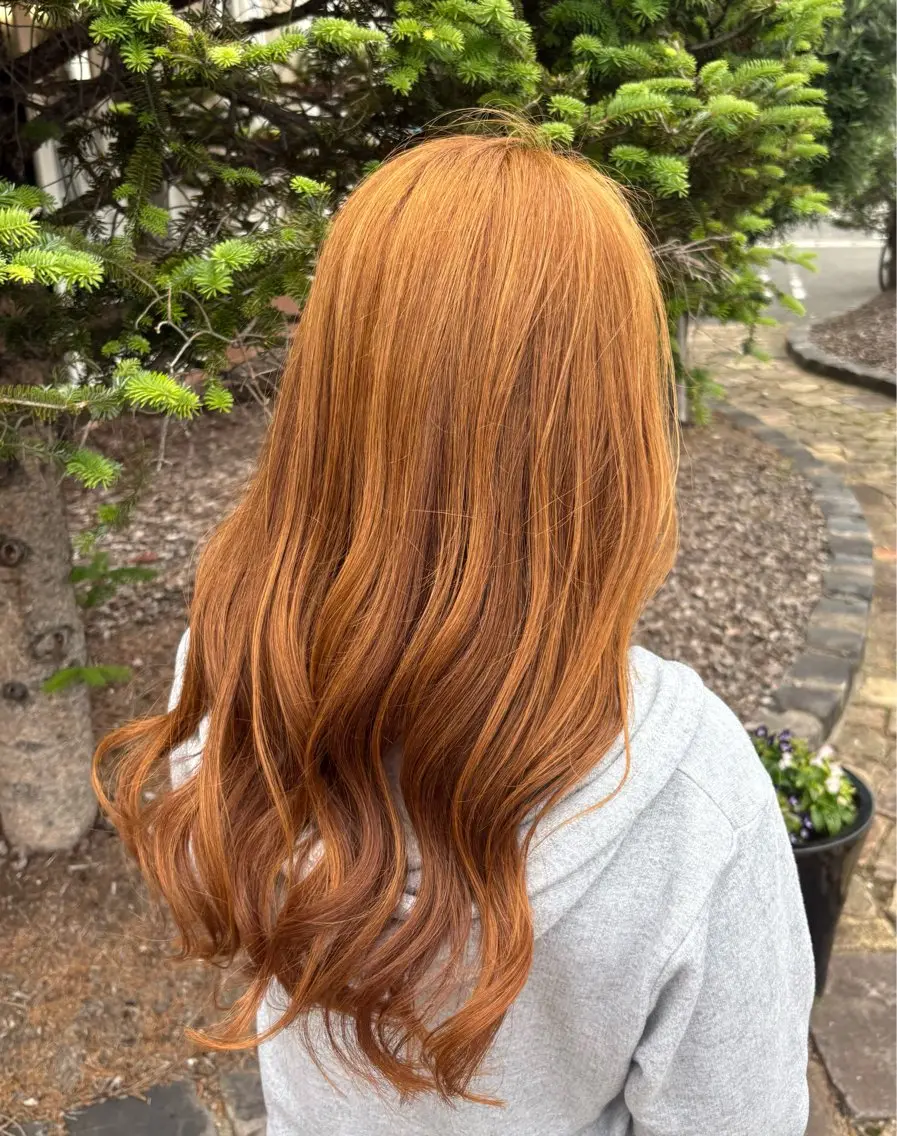 ロング カラー カット ヘアカラー Flat /rina🧸のヘアスタイル
