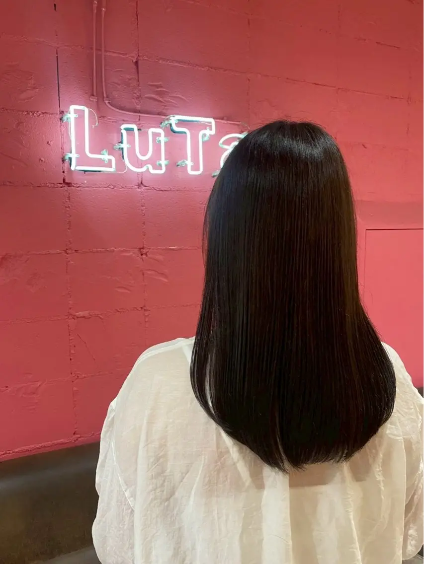 ロング 縮毛矯正 トリートメント 🍀うる艶カラー🍀 ayuのヘアスタイル