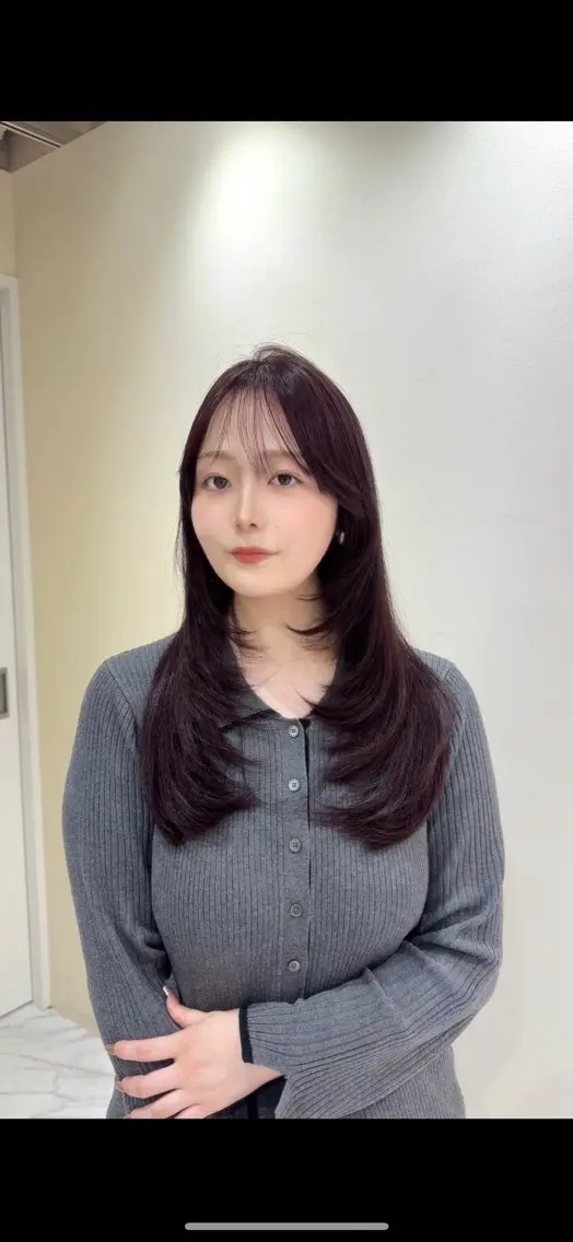 ロング カラー レイヤーカット カット ヘアカラー 髪質改善🫧 カラー特化/Hinaのヘアスタイル
