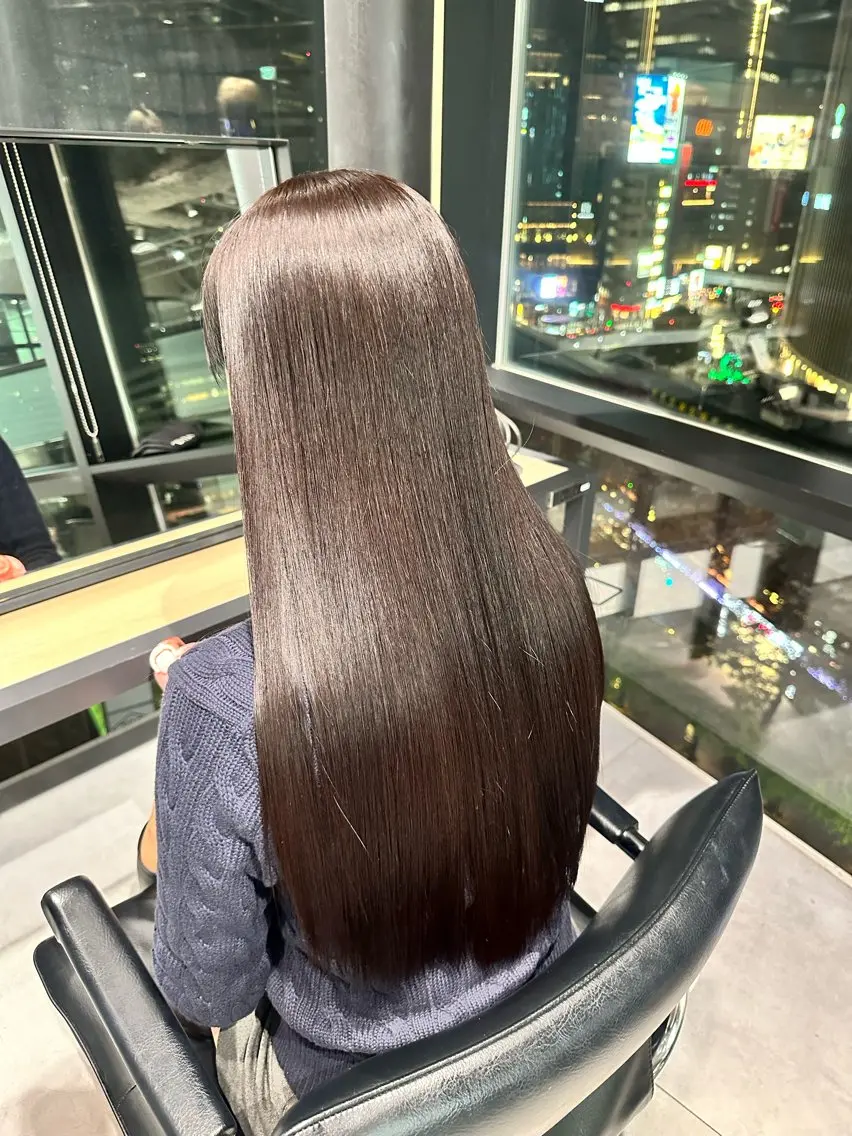 ロング ソエジマ タイスケのヘアスタイル