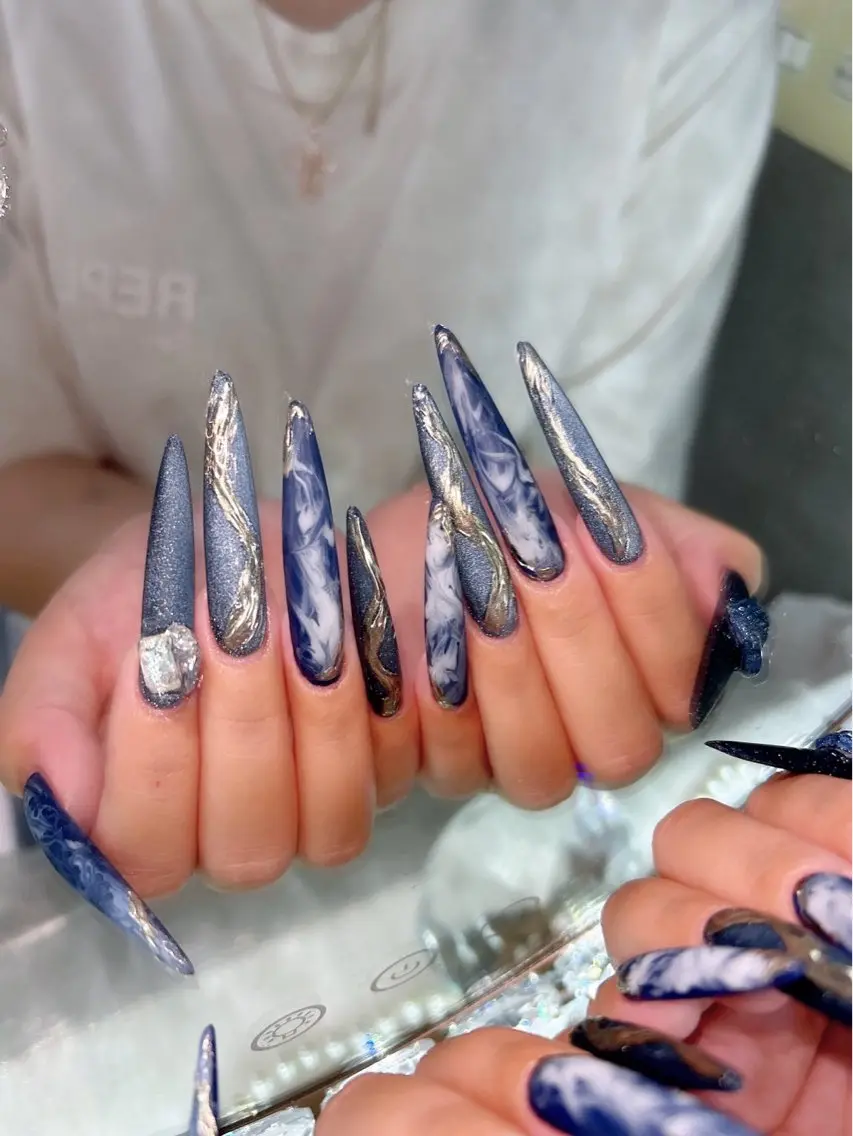 ネイル ハンドネイル rena💖 岐阜ネイルのネイルデザイン