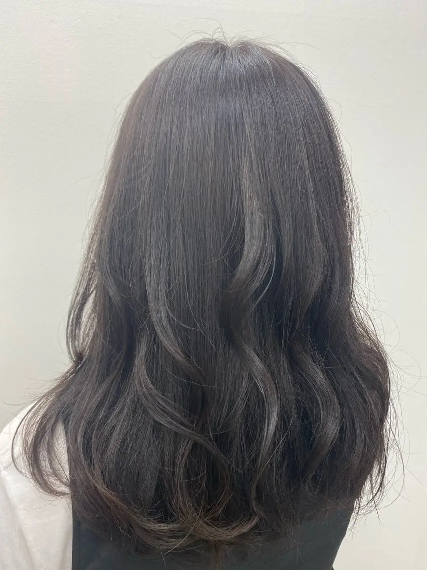 似合せカット+艶カラー+ミルボン3Stepトリートメントの写真