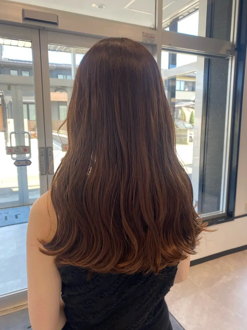 ロング ヘアセット maki💖 レイヤー/髪質改善のヘアスタイル