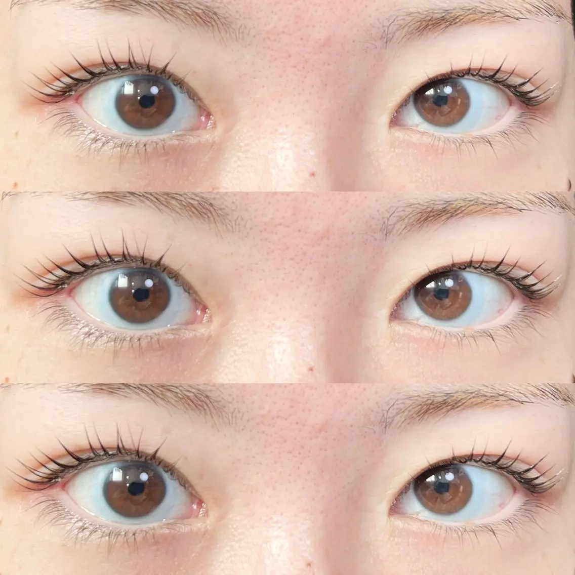 マツエク・マツパ アイブロウ 眉カラー バインドロック カラーマツエク フラットラッシュ パリジェンヌラッシュリフト Cherie Kawaguchiのマツエク・マツパデザイン