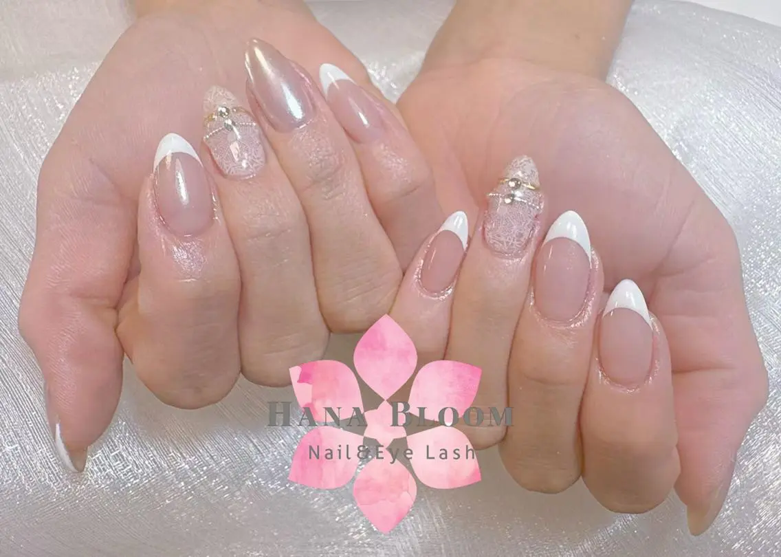 ネイル 長さ出し フットネイル 韓国ネイル マグネットネイル 持ち込み ハンドネイル ハンドケア Hana Bloom Nail 渋谷道玄坂のネイルデザイン