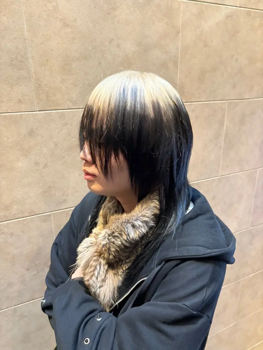 カラー デザインカラー ヘアカラー 田所 煌斗のヘアスタイル