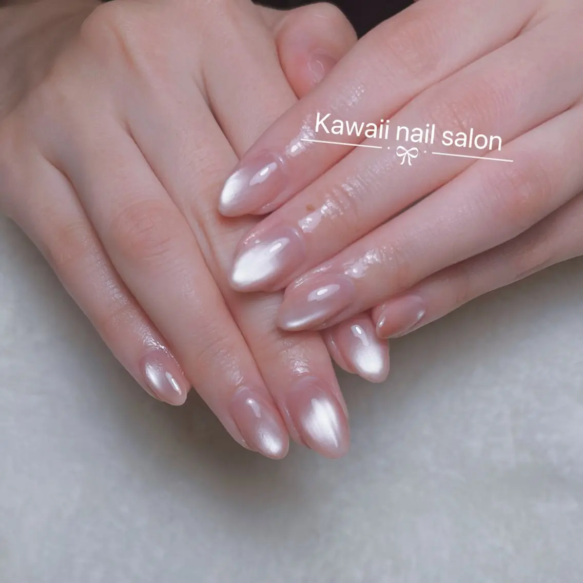 ネイル チークネイル ドット フットネイル フレンチネイル 韓国ネイル Kawaii _Nailのネイルデザイン