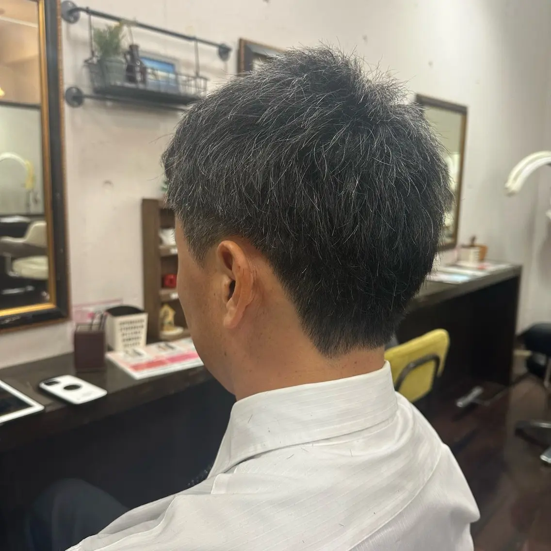 【 メンズ限定★ 】カット+眉カット+炭酸スパ¥5500の写真