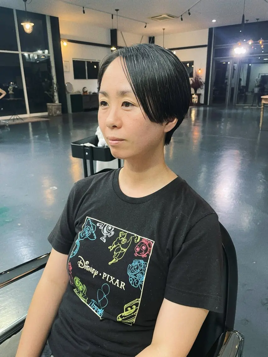 ショート カット Sakairi Yunaのヘアスタイル