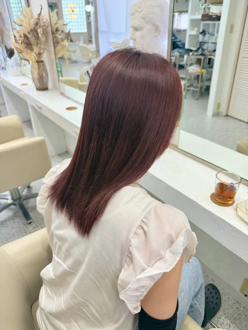 セミロング ヘアカラー LOMARLIE/ Karen🪐💫のヘアスタイル