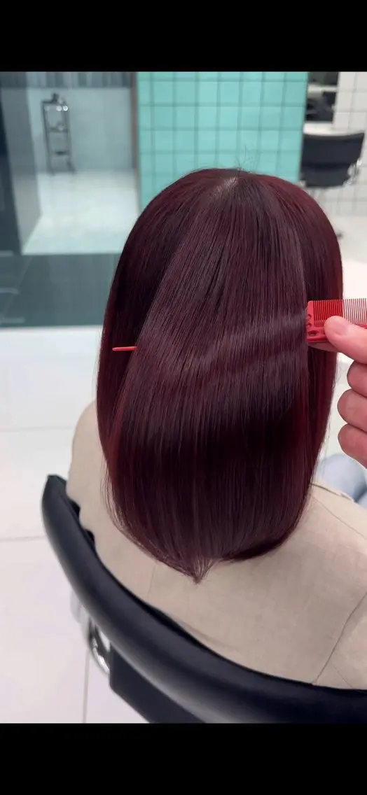 ミディアム ヘアカラー ブリーチカラー/ 渋谷/宗形建哉のヘアスタイル