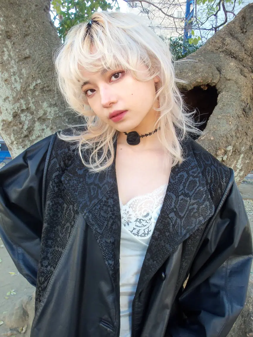 【⚠️カット無し】ブリーチWカラー＋髪質改善トリートメント🌟の写真