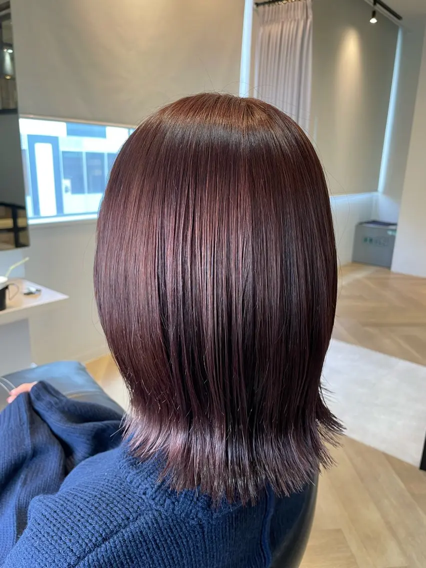 ミディアム ピンクラベンダー tocca千葉 ANNEX/せりなのヘアスタイル