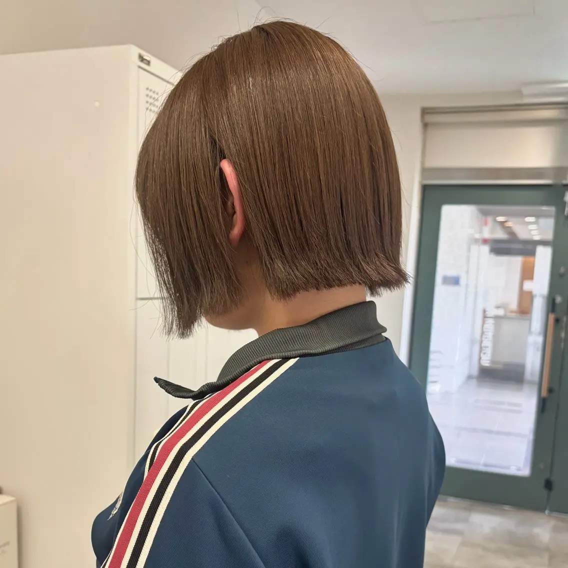 ミディアム ヘアカラー トリートメント うる艶カラー/ レイヤー/アスカのヘアスタイル