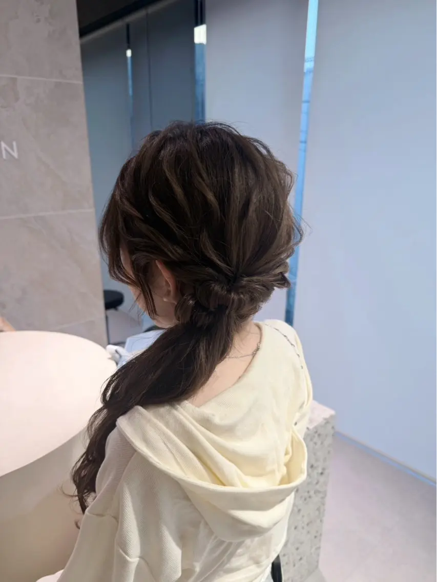 ロング ヘアセット ヘアアレンジ/ カラー/hazukiのその他イメージ