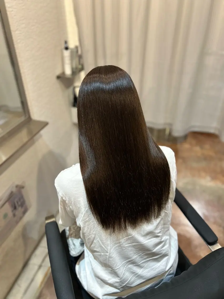 カラー 大澤 菜奈子のヘアスタイル