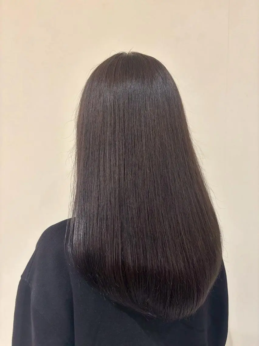 【髪質改善】【三澤指名限定🌸】【髪質改善ストレート🌟+カット✄】の写真