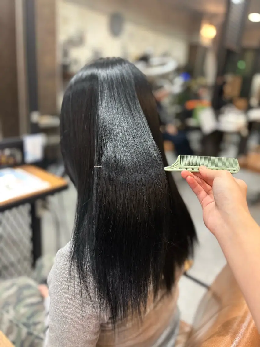 セミロング ヘアカラー トリートメント SHIAN 立川 🍑すずかのヘアスタイル