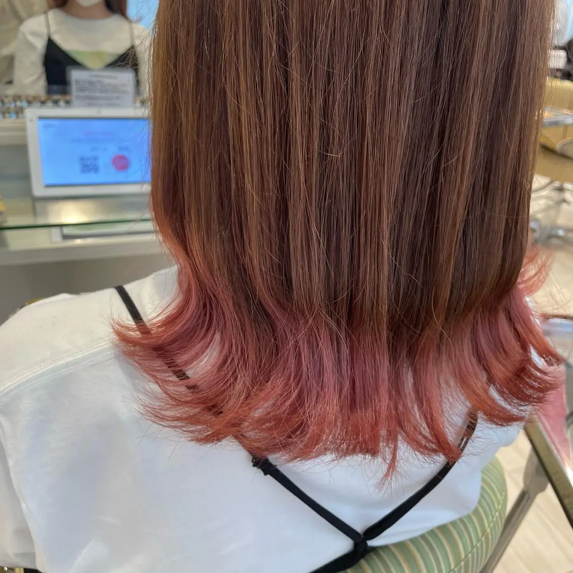 ミディアム MAI /BUCKS/天王寺のヘアスタイル