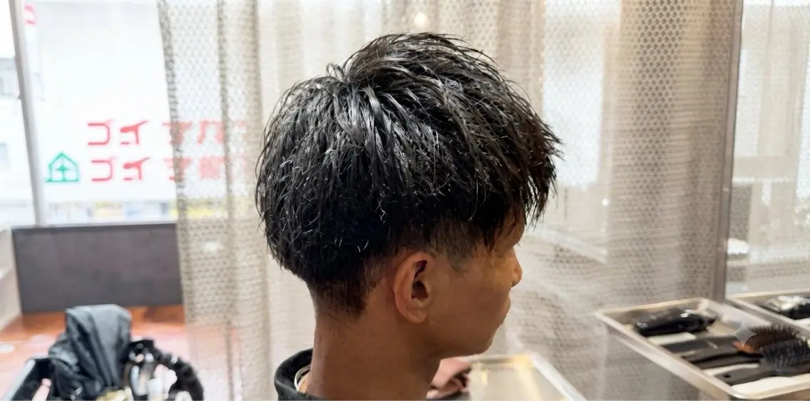 ショート メンズ カット メンズカット／パーマ 牛尾丈のヘアスタイル