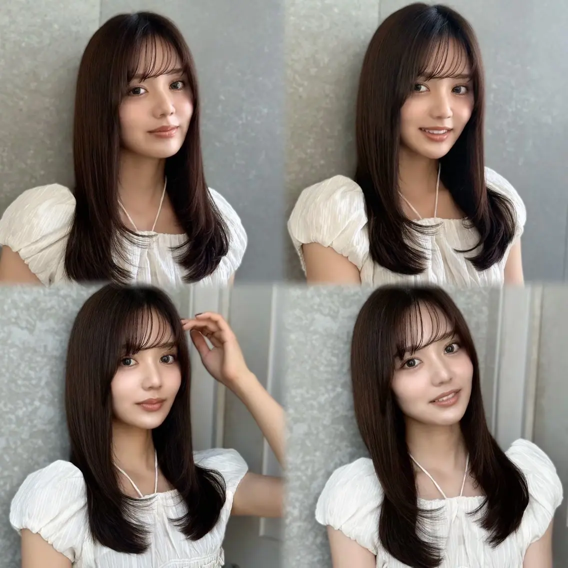 カラー 伊藤 愛莉のヘアスタイル