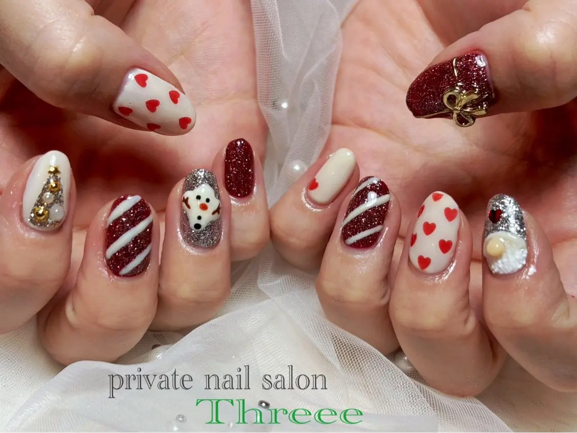 ネイル ハンドネイル Nail salon - Threee　-のネイルデザイン