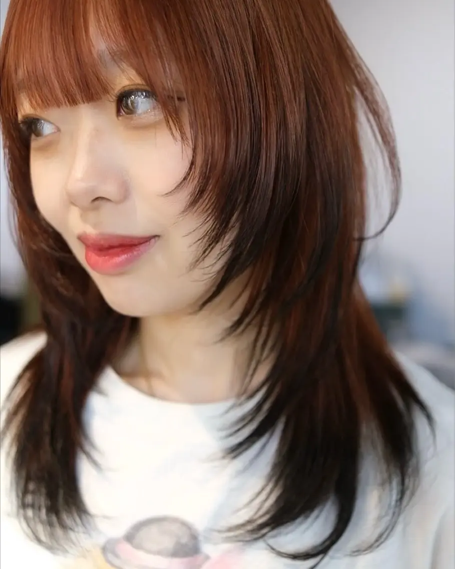 ミディアム カット 似合わせレイヤー✄﻿ ヨシノ マサキのヘアスタイル
