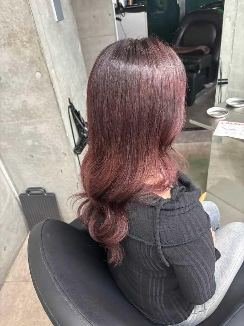 カラー ヘアカラー トリートメント 速水 ゆきののヘアスタイル