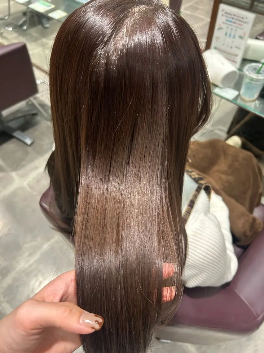 ロング カラー カット ヘアカラー LaBless天王寺 Sena🎀のヘアスタイル