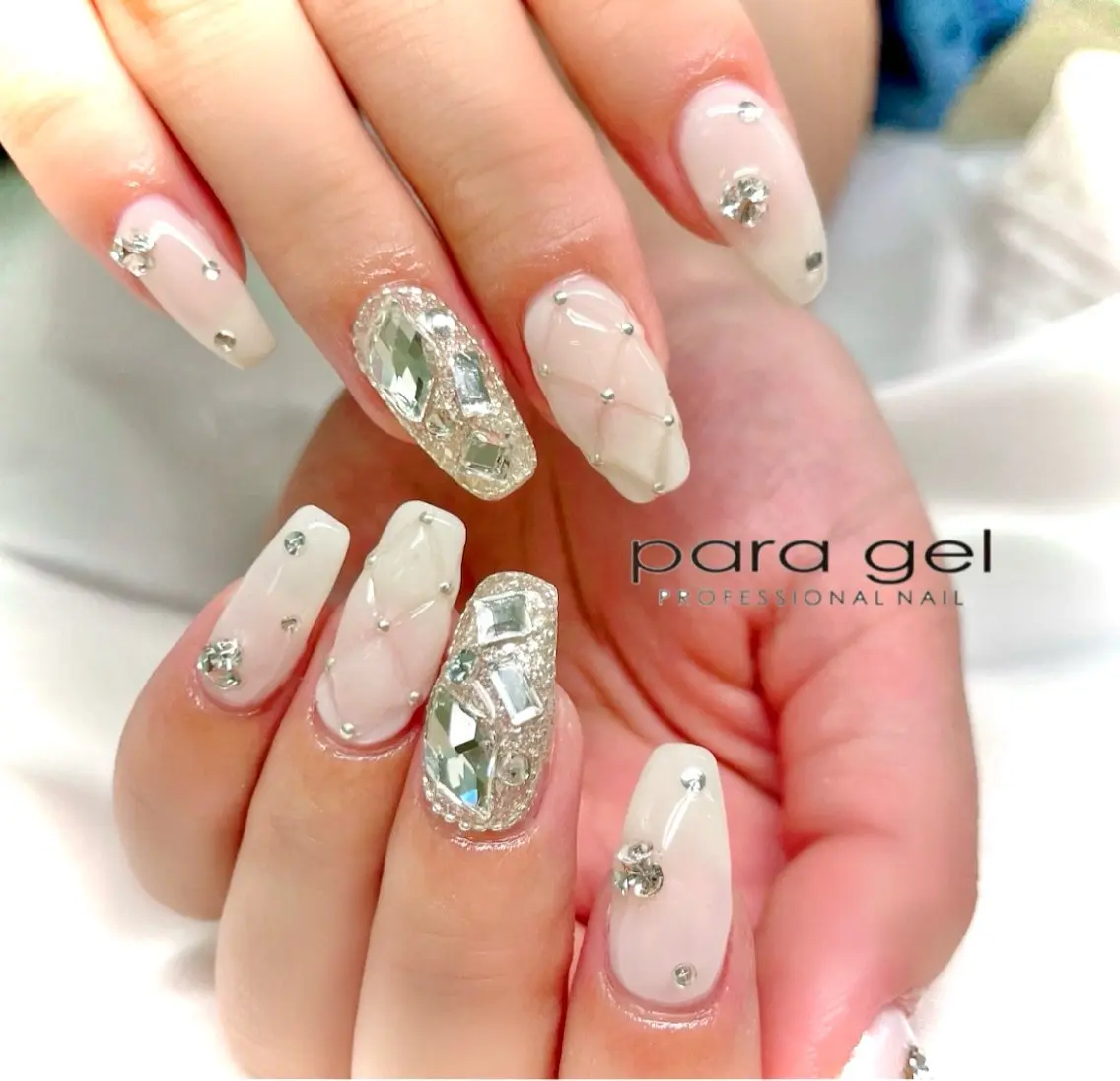 ネイル ハンドネイル Bianca🎀 ONODERAのネイルデザイン