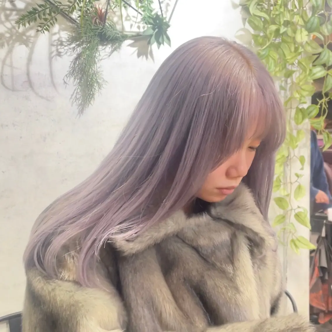 【リクエスト予約限定✨】2ブリーチ込み🫶✨ケアブリーチ付き✨カット+エフェクトブリーチ+髪質改善カラーの写真