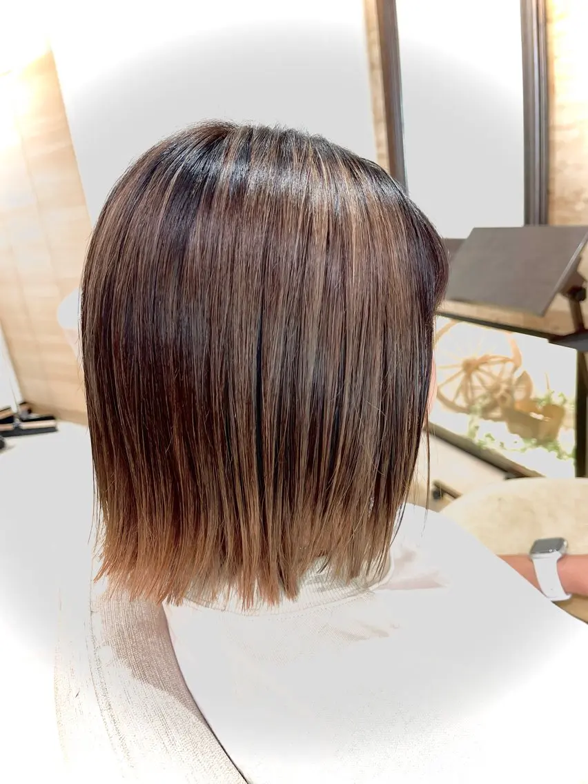 ミディアム 🫧髪質改善特化🫧 🍒青山佳代🍒のヘアスタイル