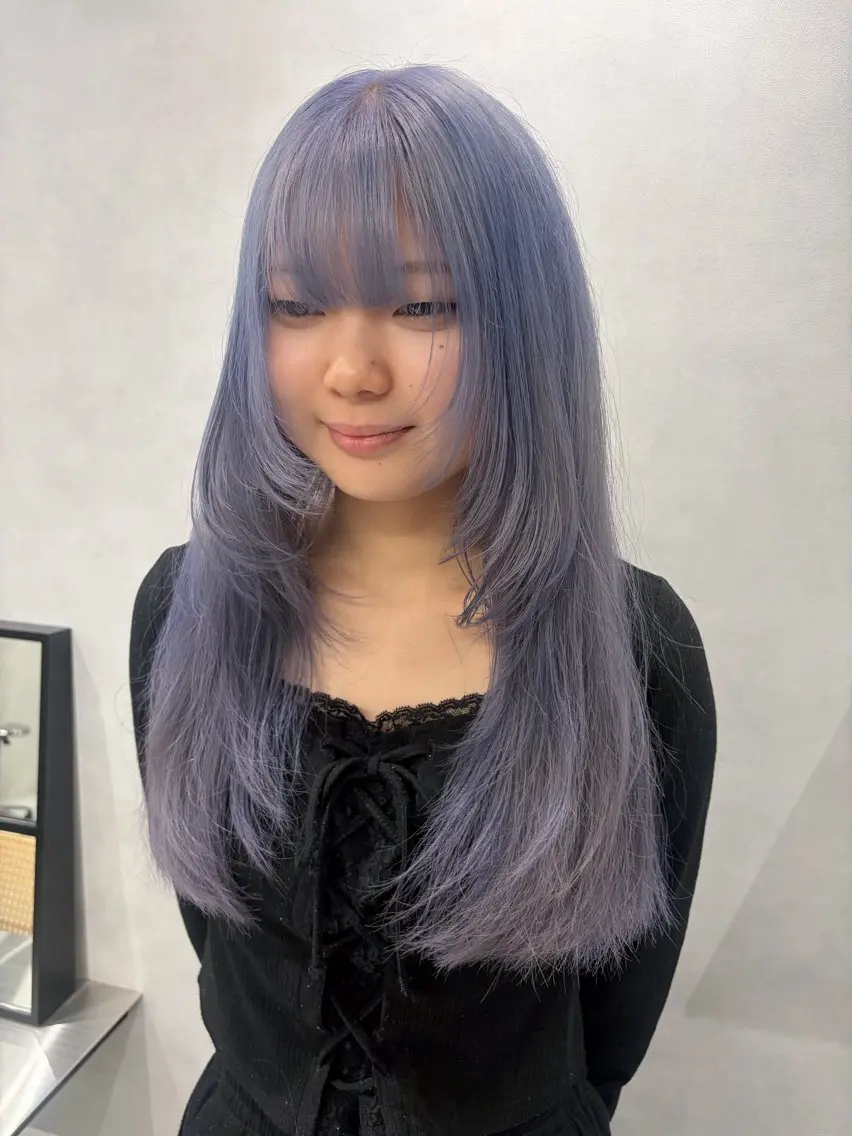 【ミニモ学割U24】ケアブリーチ+カラー+3stepトリートメント✨💐の写真