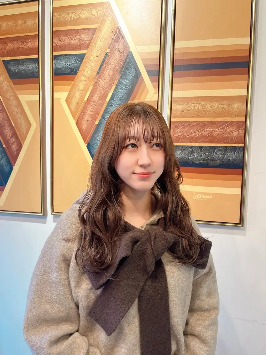 【選べる艶カラー🌈×前髪カット付き🌙】➕炭酸spa➕Aujuaクイックトリートメント🍀の写真