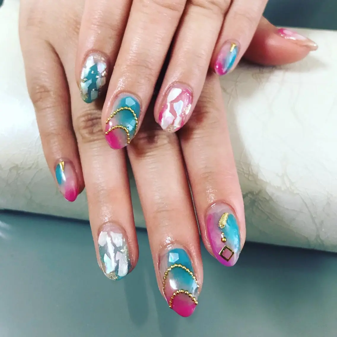 ネイル アートネイル 持ち込み ハンドネイル Masuko Yasukaのネイルデザイン