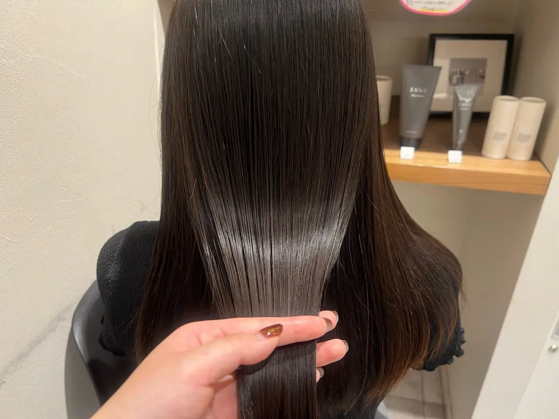 🌿ご新規様限定🌿⭐️朝が楽チン⭐️縮毛矯正+トリートメント付の写真