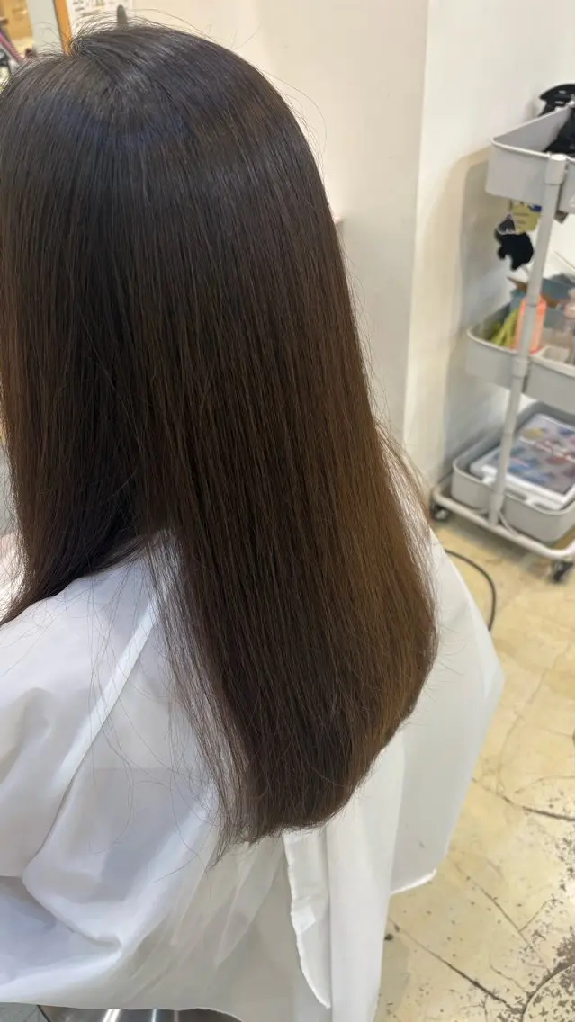 カラー 透明感カラー ヘアカラー ✨モデル募集中✨ 奈央🤍のヘアスタイル