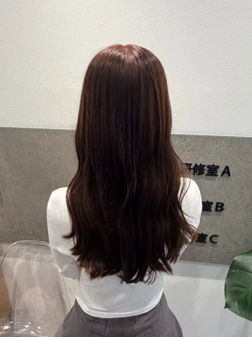 カラー ブラウンカラー ショコラブラウン 🎀みゆ 髪質改善 艶カラー🎀のヘアスタイル
