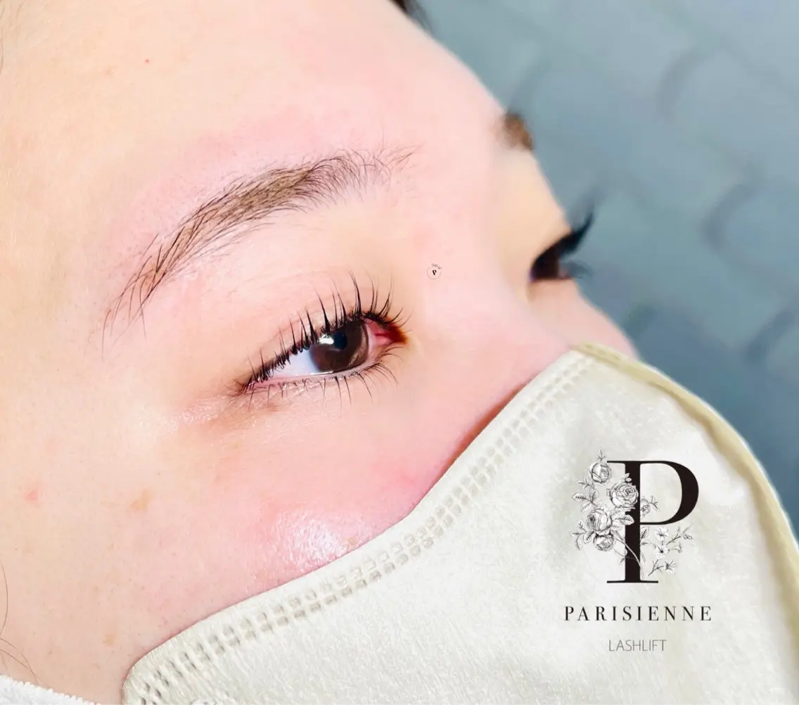 マツエク・マツパ まつげパーマ 下まつげエクステ 一重×まつ毛パーマ マツパ eyelash presh yukaのマツエク・マツパデザイン